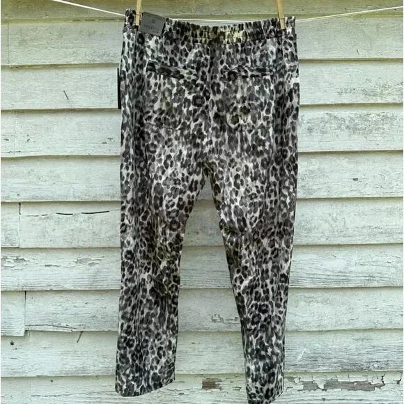 Royal for me womens lightweight leopard print joggers pockets soft - Picture 4 of 6